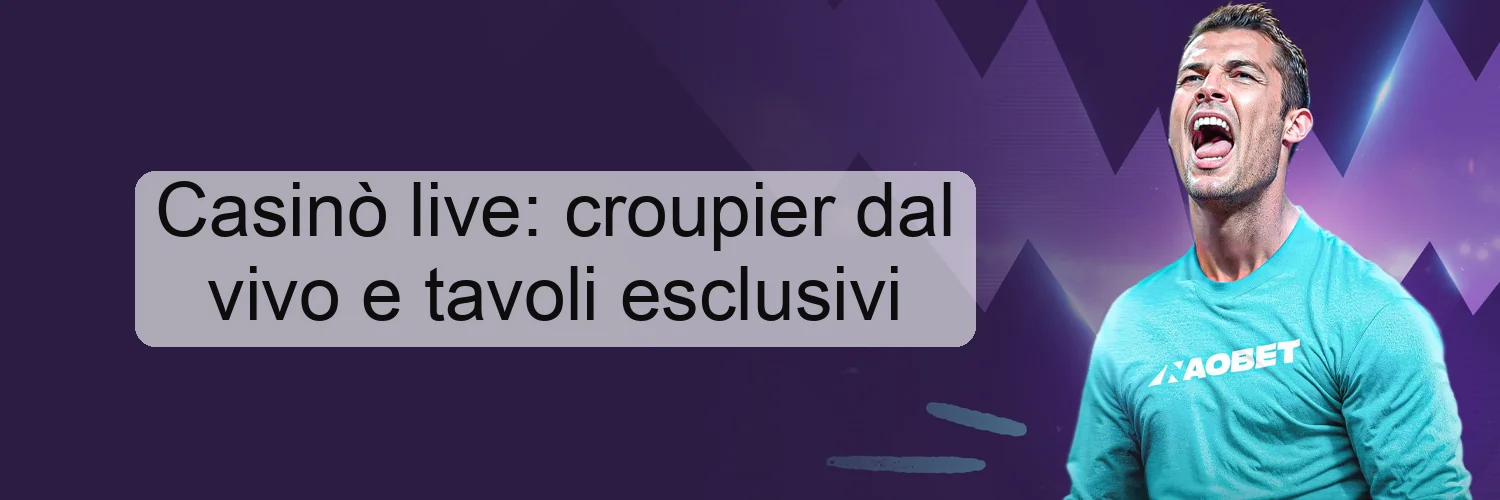Casinò live: croupier dal vivo e tavoli esclusivi Casinò live: croupier dal vivo e tavoli esclusivi
